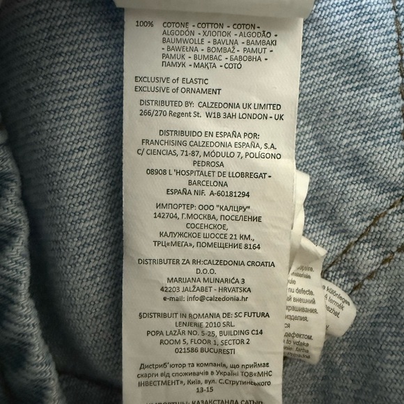 Classic Blue Denim Mini Skirt - Picture 4 of 8